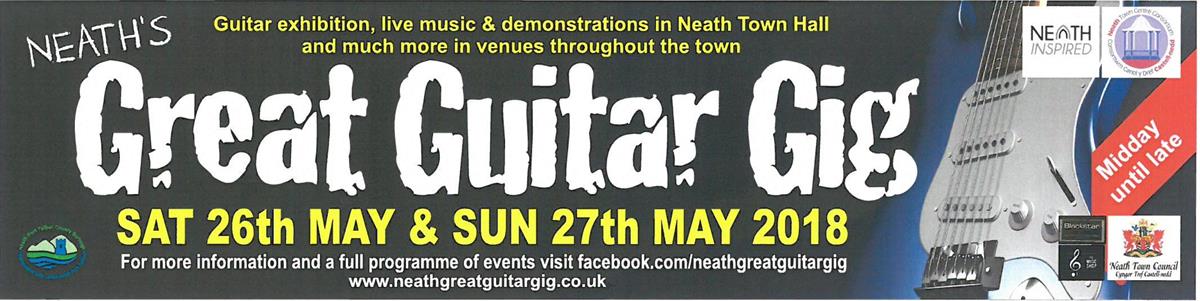 Neath's Great Guitar Gig Poster