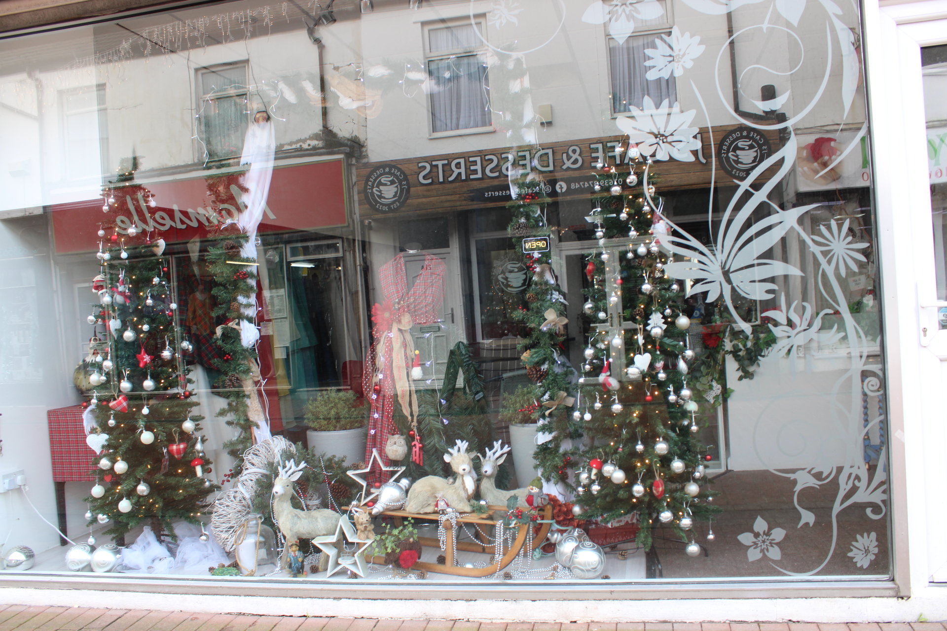 Elegant Occasions Christmas Shop Window
