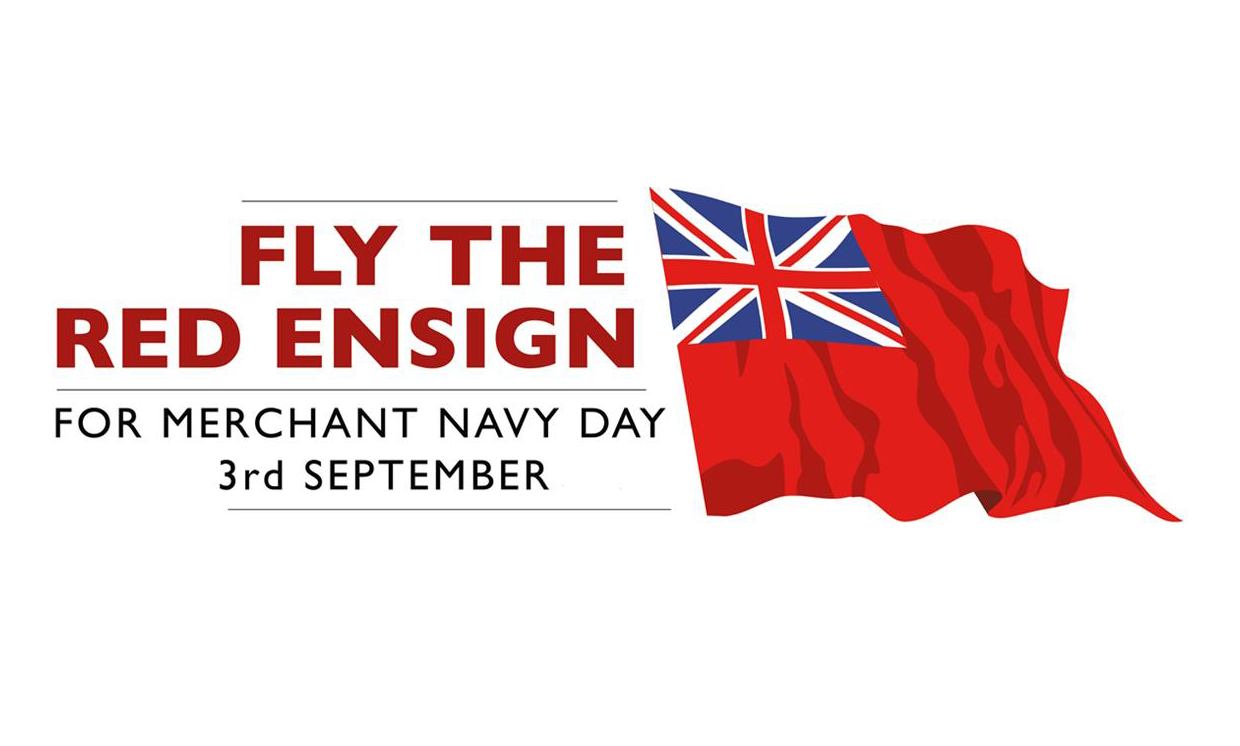Fly the Red Ensign for Merchant Navy Day