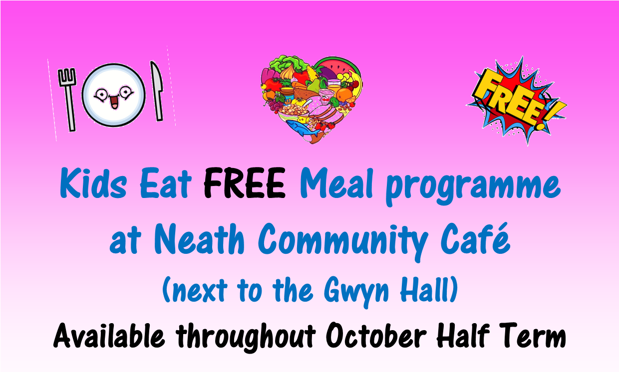 Free Meals for Children - October Half Term 2021