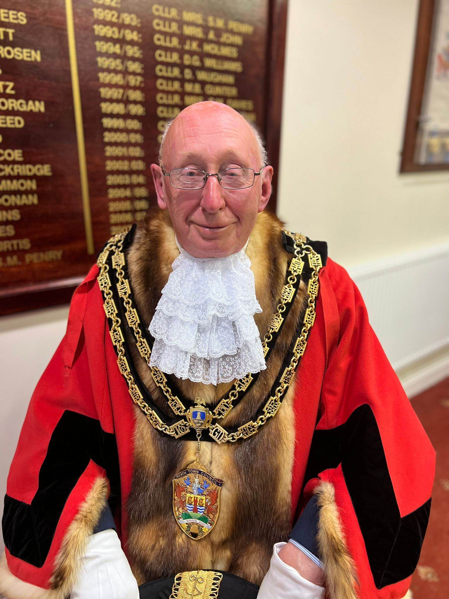 Cllr John Warman - Neath Town Mayor